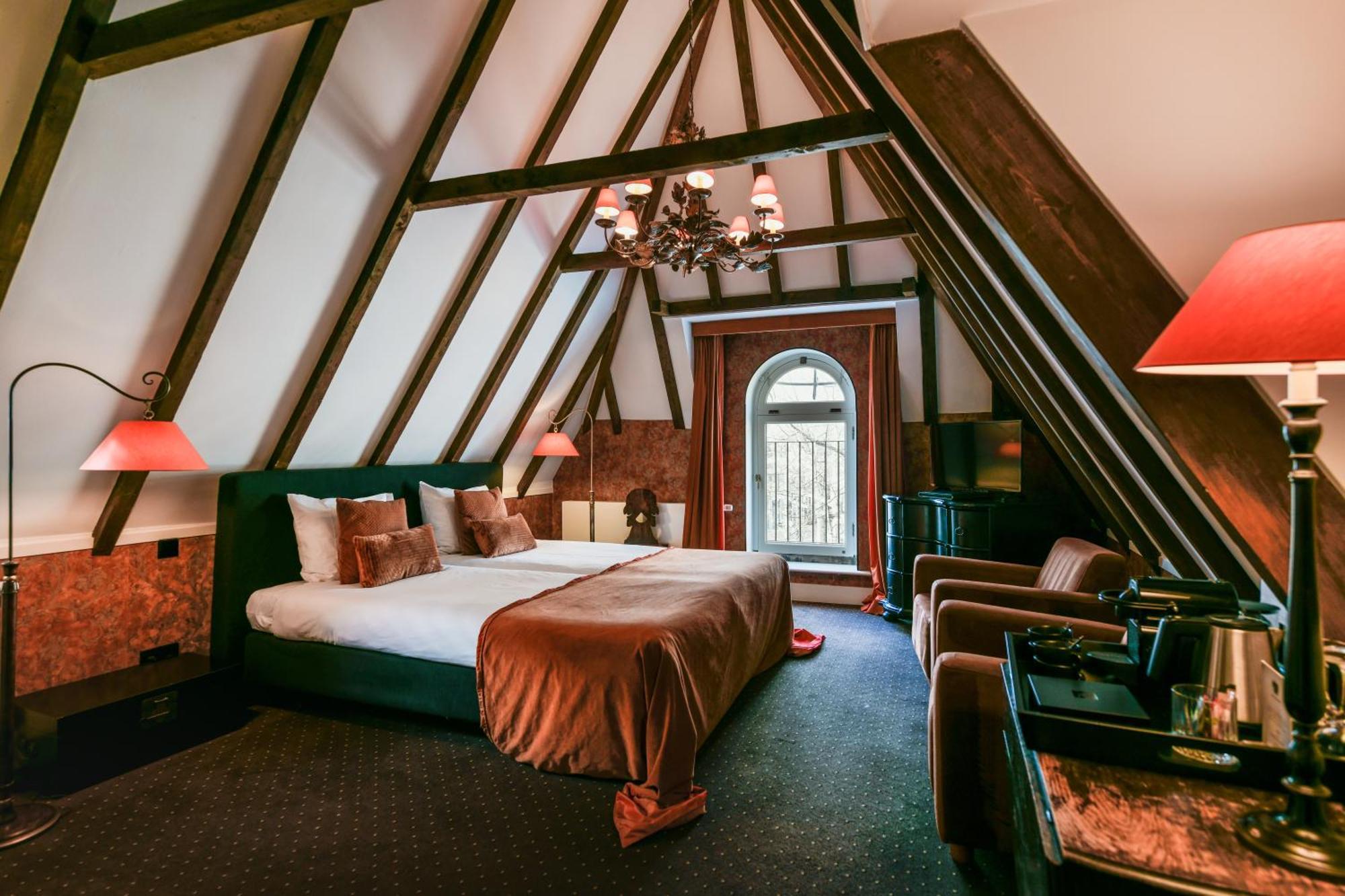 Grand Boutique Hotel-Restaurant Huis Vermeer Девентер Номер фото